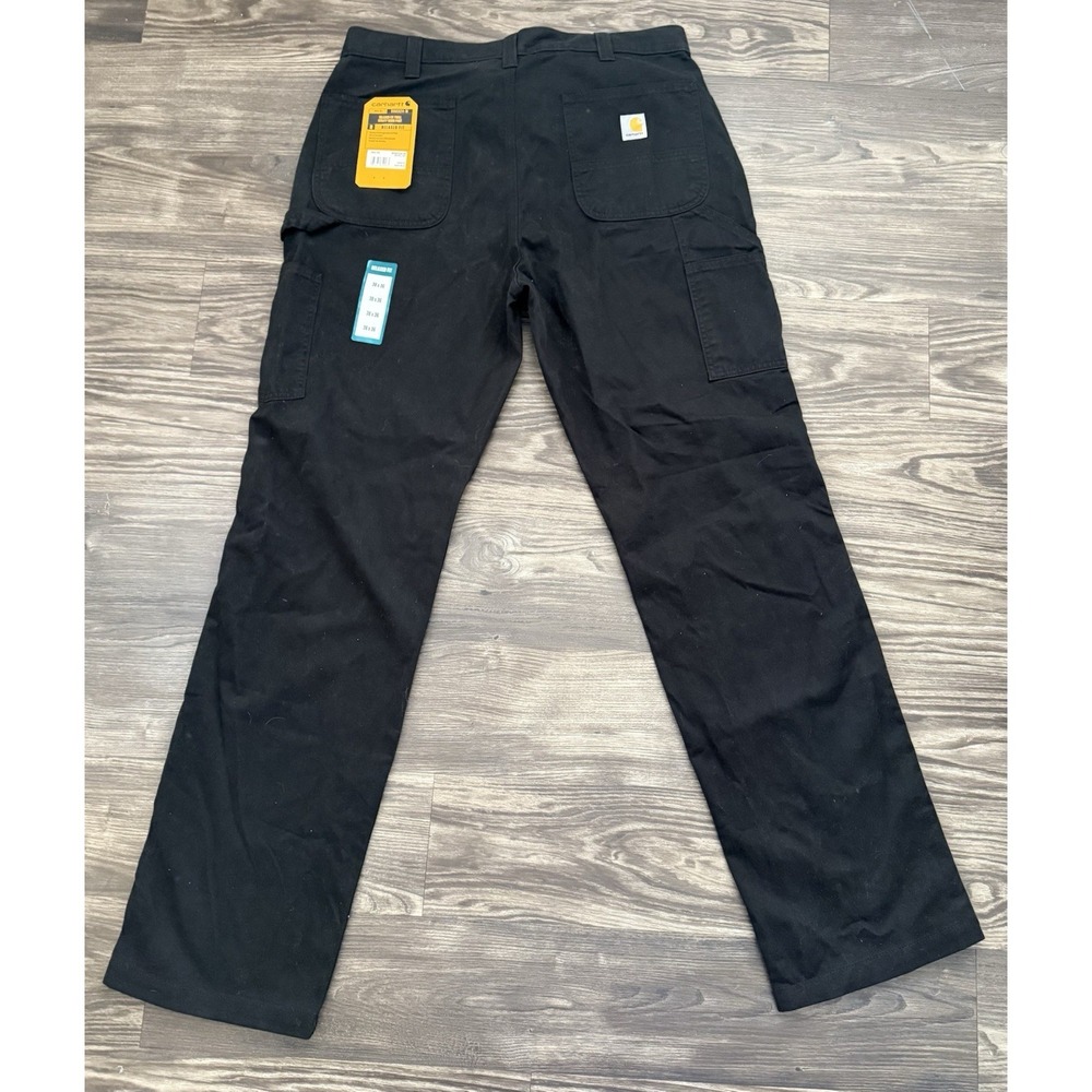 SOLD
NWT Carhartt Relaxed fit Twill utility work pants Black BN0324-M‎ 38 X 36